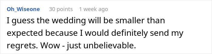 Couple&rsquo;s Bizarre Requests And Inappropriate Pre-Wedding Cards Upset Family And Guests