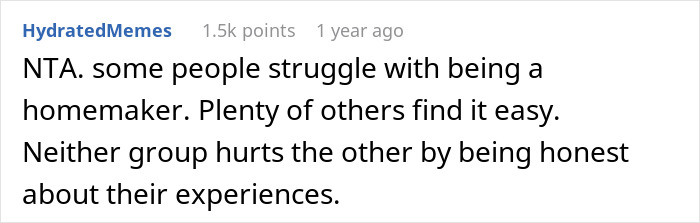 Stay-At-Home-Dad Bashed By Wife And Her Friends After Admitting The Job Is A &ldquo;Cakewalk&rdquo; For Him