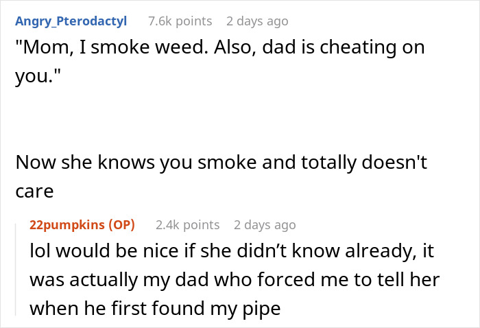 Kid Hides Phone To Track Dad&rsquo;s Location For A Sneaky THC Hit, Discovers His Secret Instead