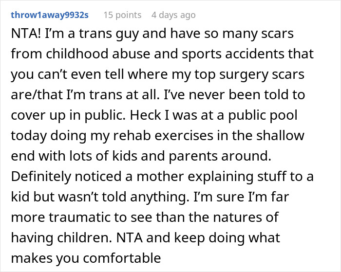 Mom Of 4 Disturbs Other Women At The Pool With Her Swimsuit, Asks If It Was Inappropriate