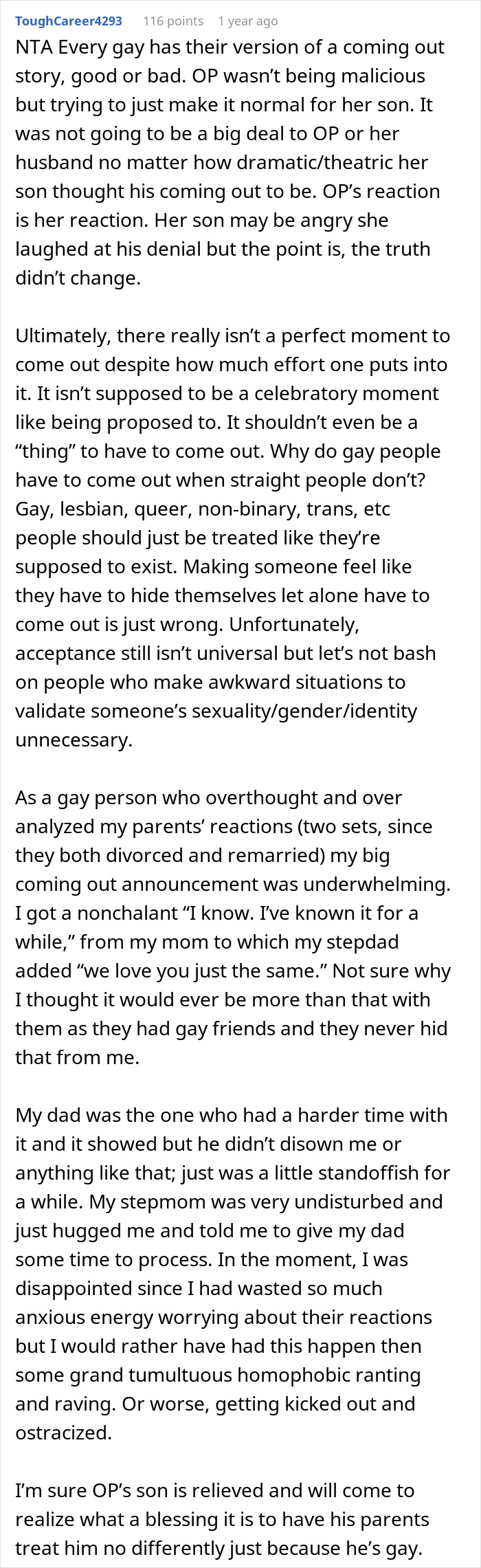 Parent Outs Son’s ‘Not-So-Secret’ Boyfriend, Bursts Out Laughing When He Says He’s Not Gay Parent Outs Son’s ‘Not-So-Secret’ Boyfriend, Bursts Out Laughing When He Says He’s Not Gay