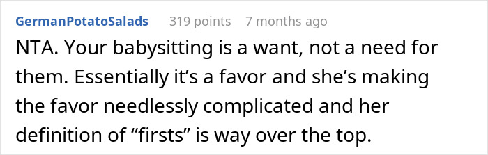 Grandma Doesn’t Want To Babysit Anymore As DIL Sets Ridiculous Rules For 3YO’s First Experiences Grandma Doesn’t Want To Babysit Anymore As DIL Sets Ridiculous Rules For 3YO’s First Experiences