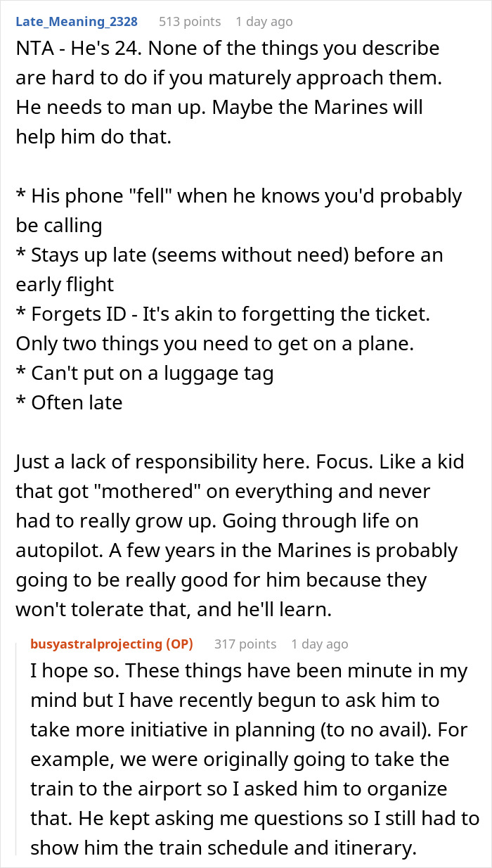 Guy Left Calling For Mommy&rsquo;s Help For A Second Time As GF Refuses To Miss Trip