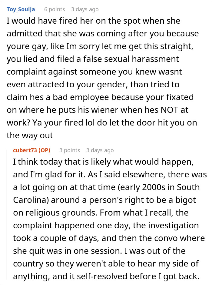 Woman&rsquo;s Scheme To Get Manager Fired After Discovering He&rsquo;s Gay Backfires Spectacularly