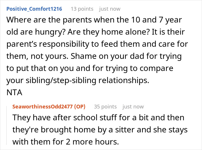 Entitled Dad Demands Bio Son Start Cooking For His Stepchildren, Gets Livid As Mom Supports Kid