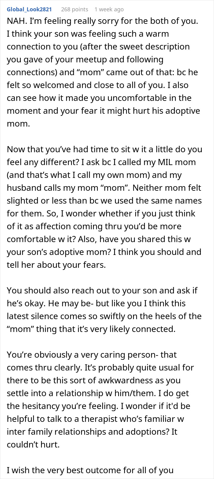 &ldquo;It Feels Disrespectful&rdquo;: Woman Becomes Uncomfortable When Biological Son Calls Her &ldquo;Mom&rdquo;