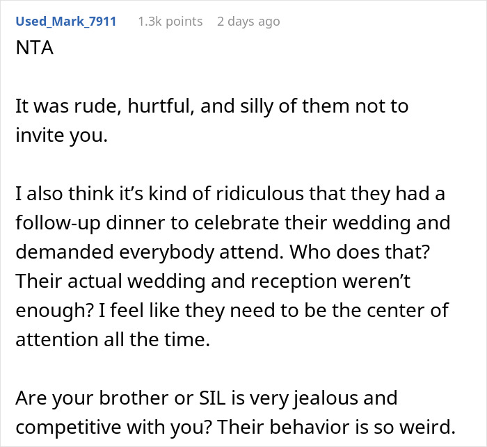 Bride Bans Groom&rsquo;s Bro From Wedding Due To Age, Sparks Drama As He Refuses To Attend Family Dinner