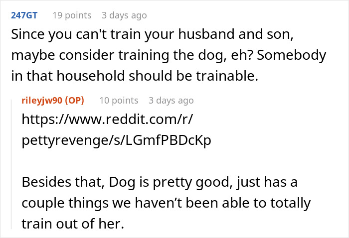 Mom&rsquo;s Funny Revenge Plot Sends Strong Message To Forgetful Husband And Teenage Child