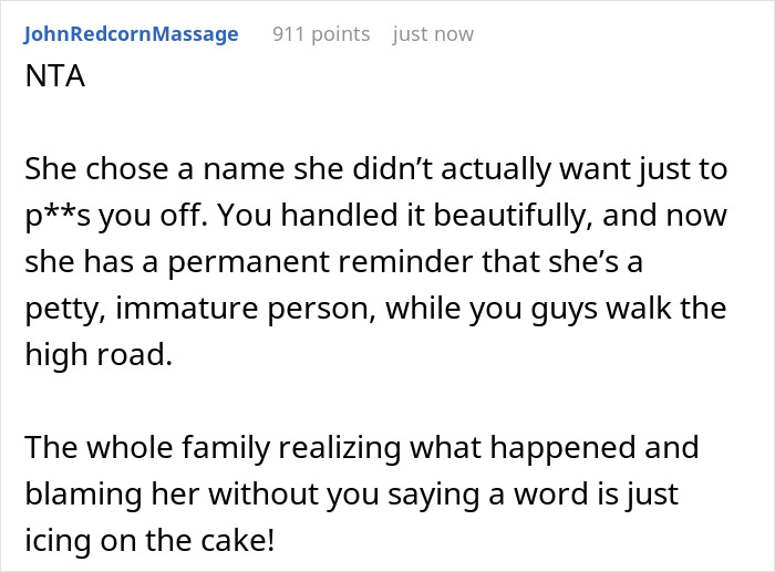 Woman’s Dream Baby Name Gets Lifted By SIL So She Just Picks Another One To SIL’s Rage And Dismay Woman’s Dream Baby Name Gets Lifted By SIL So She Just Picks Another One To SIL’s Rage And Dismay
