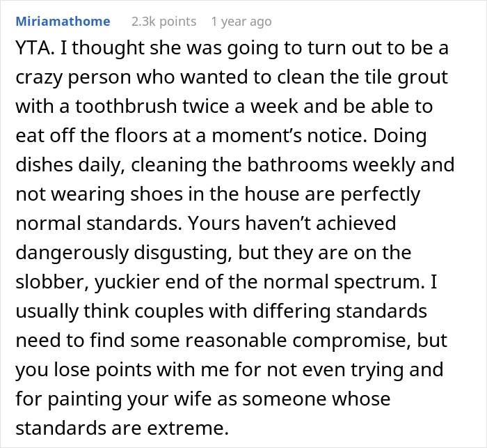 &ldquo;She Packed A Bag&rdquo;: Man Blows Off Wife&rsquo;s Cleaning Demands, She Finally Loses It
