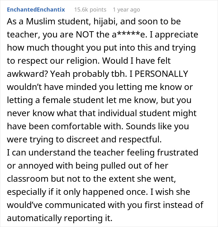Muslim Student&rsquo;s Headscarf Slips, Male Teacher Asks Female Colleague For Help, She Reports Him