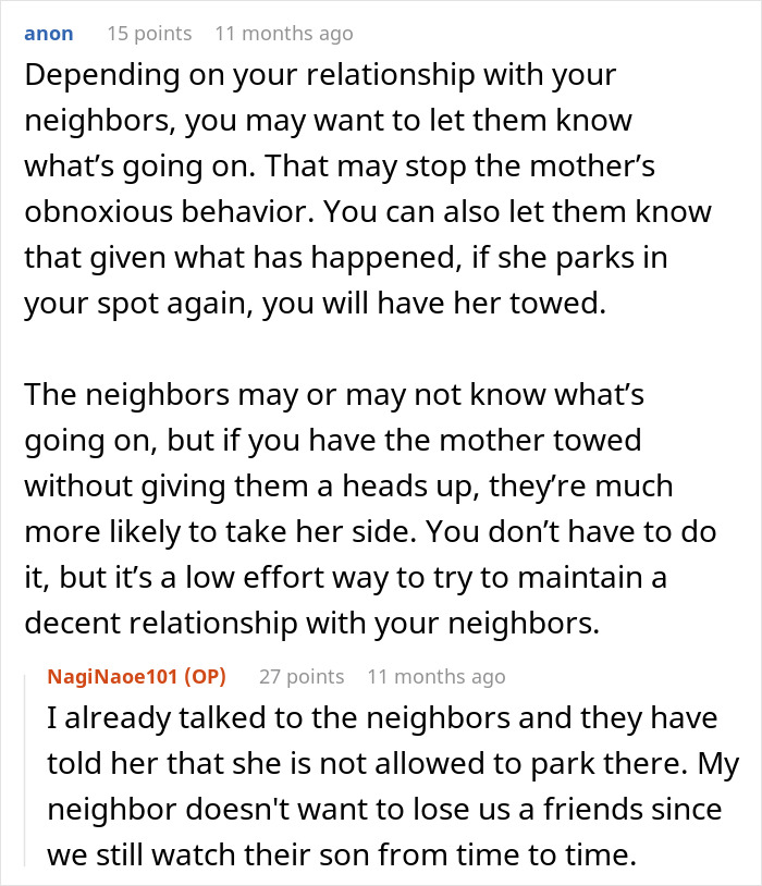 Neighbor&rsquo;s Mom Feels Entitled To Parking Spot, Homeowner Prepares For Showdown