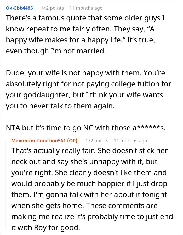 Guy Betrays Close Friend, 10 Years Later Asks Him To Pay For Kid's College Shamelessly, He Refuses Guy Betrays Close Friend, 10 Years Later Asks Him To Pay For Kid's College Shamelessly, He Refuses