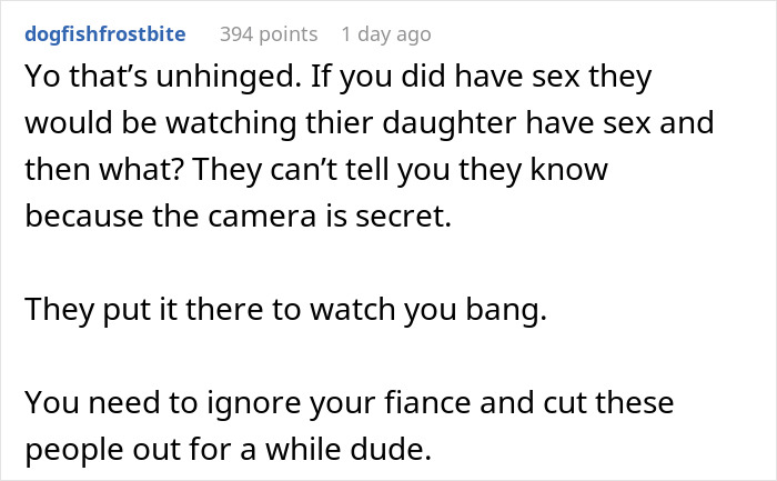 Parents Install Hidden Camera In Daughter&rsquo;s Home To Police Intercourse, Spark Furious Fallout