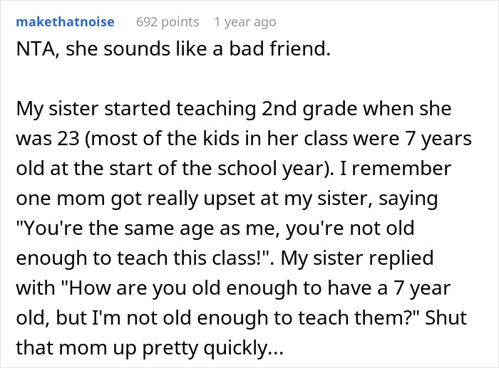 Mom Underestimates 24YO Teacher With No Kids, Demands That Principal Switch Her Daughter’s Class Mom Underestimates 24YO Teacher With No Kids, Demands That Principal Switch Her Daughter’s Class