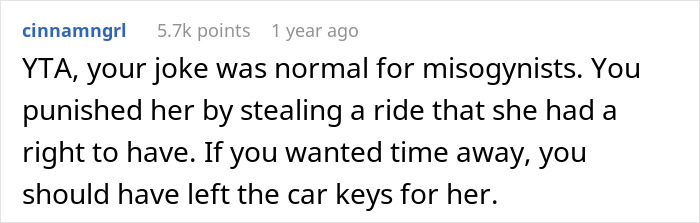 Man Leaves GF Without A Ride And Ignores Her Calls For Not Dropping His Misogynistic Comment Man Leaves GF Without A Ride And Ignores Her Calls For Not Dropping His Misogynistic Comment