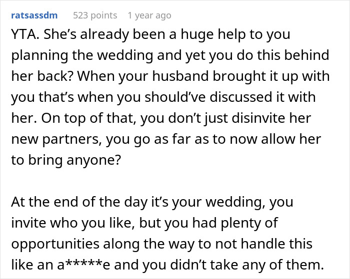 Man Rejects Bride&rsquo;s BFF&rsquo;s Polyamorous Partners To Prevent Family Backlash, Receives An Ultimatum