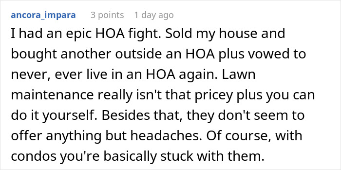 Woman Buys All Domains Of Unit Before Moving Out As Petty Revenge On HOA: &ldquo;Kick Dirt, Or Pay Me&rdquo;