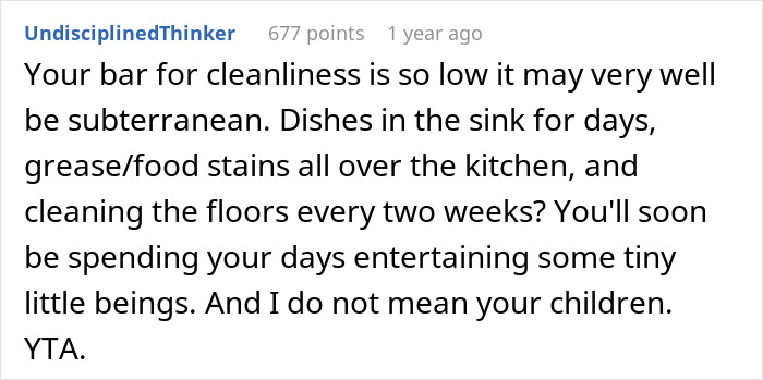&ldquo;She Packed A Bag&rdquo;: Man Blows Off Wife&rsquo;s Cleaning Demands, She Finally Loses It