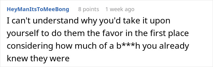 Person Takes Petty Revenge After Karen Throws A Raging Fit Instead Of A &ldquo;Thank You&rdquo; Over A Favor