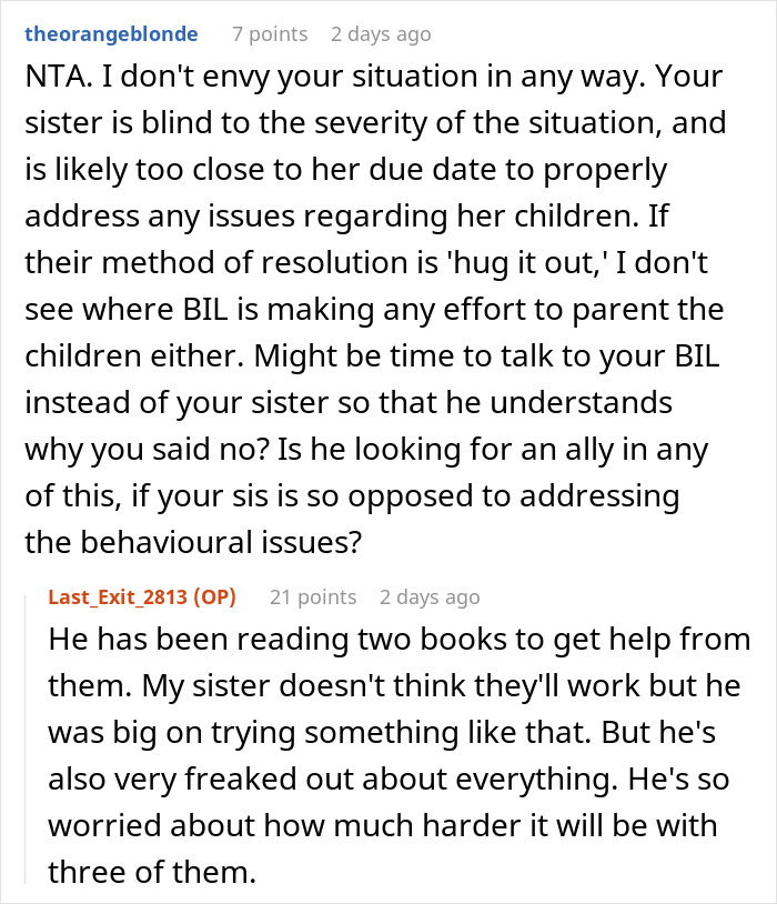 &ldquo;They&rsquo;ve Tried Over 20 Babysitters&rdquo;: Woman Refuses To Babysit Sister&rsquo;s Kids While She Gives Birth