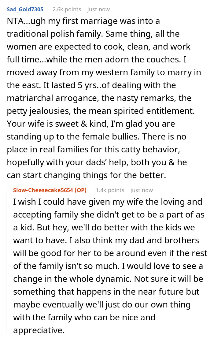 Man’s Family Jealous Of Wife's Cooking, Cause Fuss When She Hangs With Guys Instead Of Cooking Man’s Family Jealous Of Wife's Cooking, Cause Fuss When She Hangs With Guys Instead Of Cooking