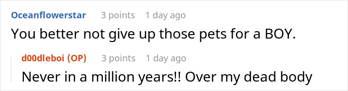 BF Expects GF To Give Away Her Pets To Move In With Him, She Considers Ending The Relationship BF Expects GF To Give Away Her Pets To Move In With Him, She Considers Ending The Relationship