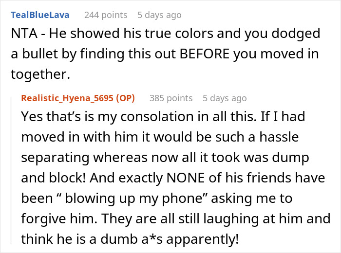 Guy Plans On Cheating With Ex During Family Wedding, Doesn't Bring His GF, Gets A Surprise