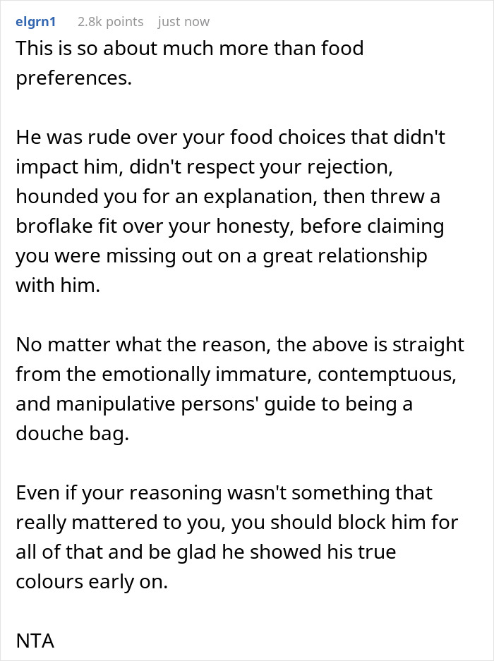 30YO Acts Like A Kid When It Comes To Food, Won&rsquo;t Eat Anything &ldquo;Complicated&rdquo;, Chef GF Dumps Him