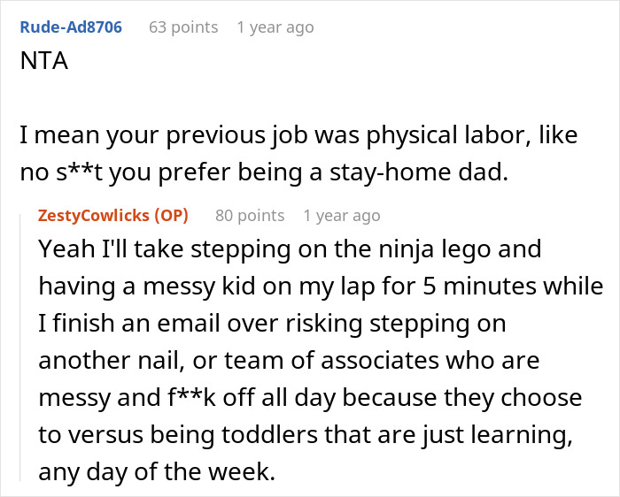 Stay-At-Home-Dad Bashed By Wife And Her Friends After Admitting The Job Is A &ldquo;Cakewalk&rdquo; For Him