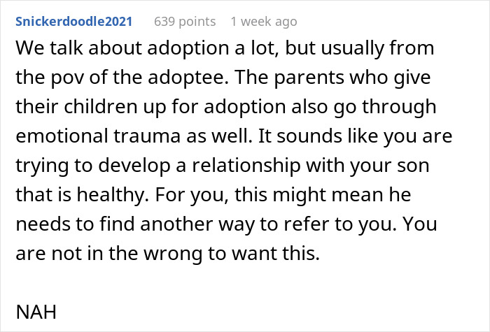 &ldquo;It Feels Disrespectful&rdquo;: Woman Becomes Uncomfortable When Biological Son Calls Her &ldquo;Mom&rdquo;