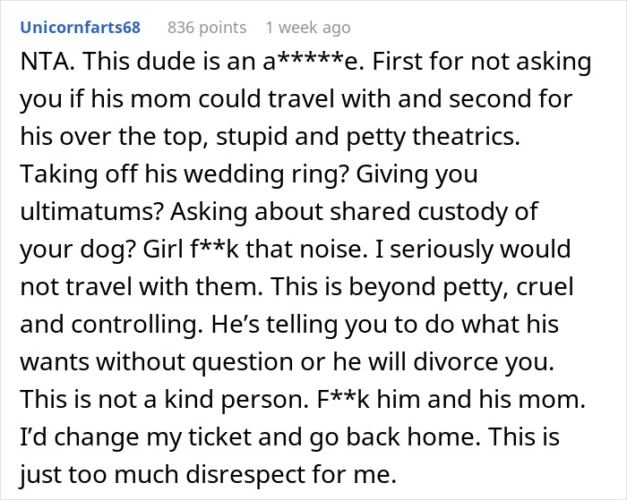 Woman Left Stunned After Man Forces Her To Choose Between His Mom Or Their Divorce Woman Left Stunned After Man Forces Her To Choose Between His Mom Or Their Divorce