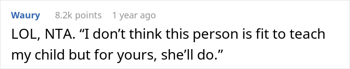 Mom Underestimates 24YO Teacher With No Kids, Demands That Principal Switch Her Daughter’s Class Mom Underestimates 24YO Teacher With No Kids, Demands That Principal Switch Her Daughter’s Class