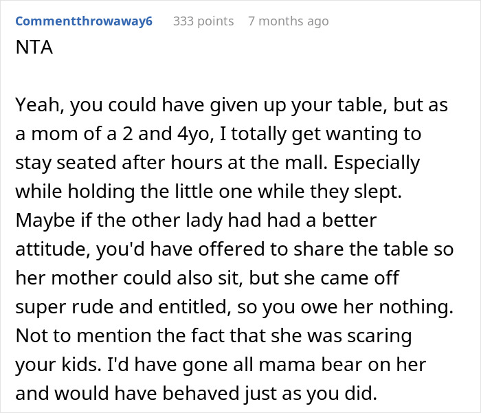 &ldquo;She&rsquo;s Scaring My Kids&rdquo;: Entitled Woman Wants A Table, Tries Taking It From The Wrong Person
