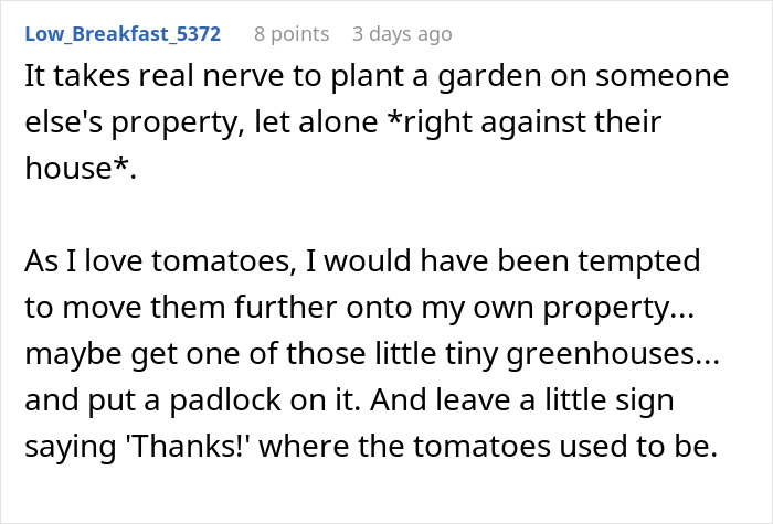 Woman Rips Out Neighbors&rsquo; Veggies From Her Own Backyard, They Demand Compensation