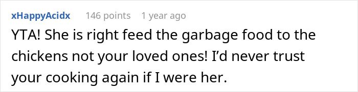 Spouse’s Meal Grosses Wife Out, She Accuses Him Of Risking Family’s Health To Prove A Point Spouse’s Meal Grosses Wife Out, She Accuses Him Of Risking Family’s Health To Prove A Point