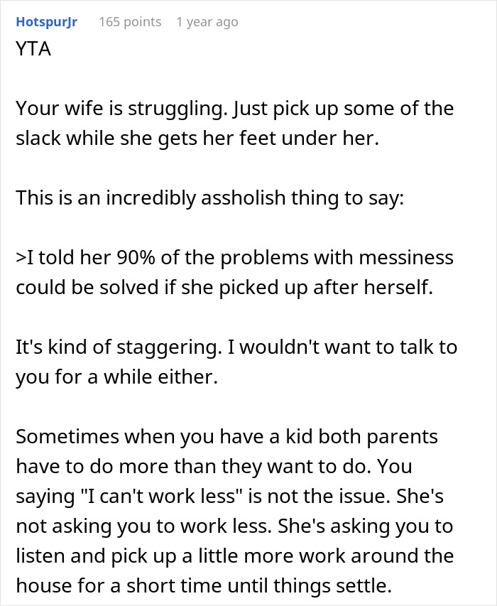 Man Refuses To Help Working-Mom Wife With Household Chores Until She Picks Up After Herself Man Refuses To Help Working-Mom Wife With Household Chores Until She Picks Up After Herself