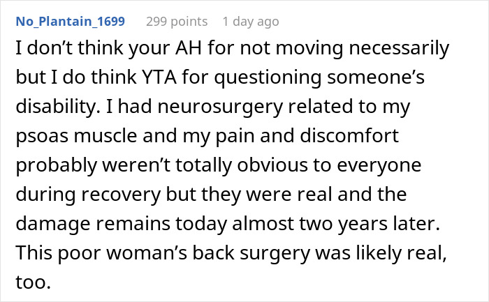 Woman Wants To Take Over Woman’s Entire Table So Her Injured Friend Can Sit But She Won’t Have It Woman Wants To Take Over Woman’s Entire Table So Her Injured Friend Can Sit But She Won’t Have It