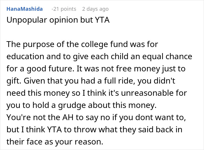 College Fund Wasted On Disney Trip Sparks Kid’s Quiet Rebellion, Parents Face It Years Later College Fund Wasted On Disney Trip Sparks Kid’s Quiet Rebellion, Parents Face It Years Later