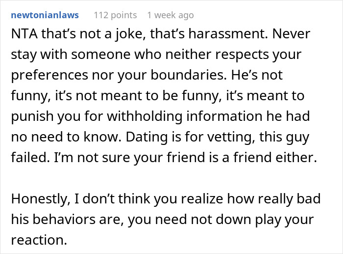 Lady Changes Birth Name At 22 To Forget The Past, BF Finds Out And Starts Using It, She Dumps Him Lady Changes Birth Name At 22 To Forget The Past, BF Finds Out And Starts Using It, She Dumps Him