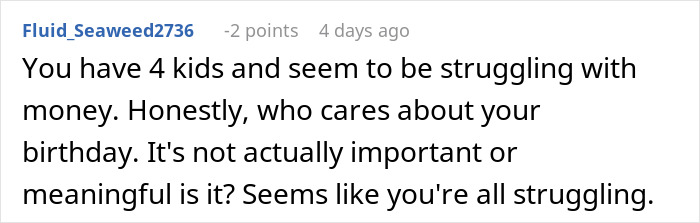Wife Decides She&rsquo;s Had Enough Of Her Marriage After Husband Ruins Her Birthday For The 2nd Time
