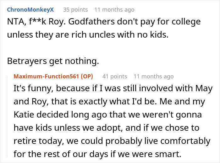 Guy Betrays Close Friend, 10 Years Later Asks Him To Pay For Kid's College Shamelessly, He Refuses Guy Betrays Close Friend, 10 Years Later Asks Him To Pay For Kid's College Shamelessly, He Refuses