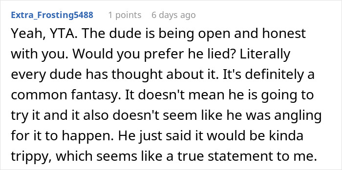Man&rsquo;s &ldquo;Fantasy&rdquo; Makes Girlfriend Sick To Her Stomach, Now She Feels &ldquo;Horrible&rdquo; For Dumping Him