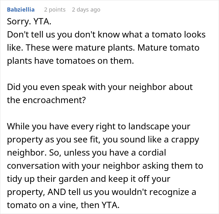 Woman Rips Out Neighbors&rsquo; Veggies From Her Own Backyard, They Demand Compensation