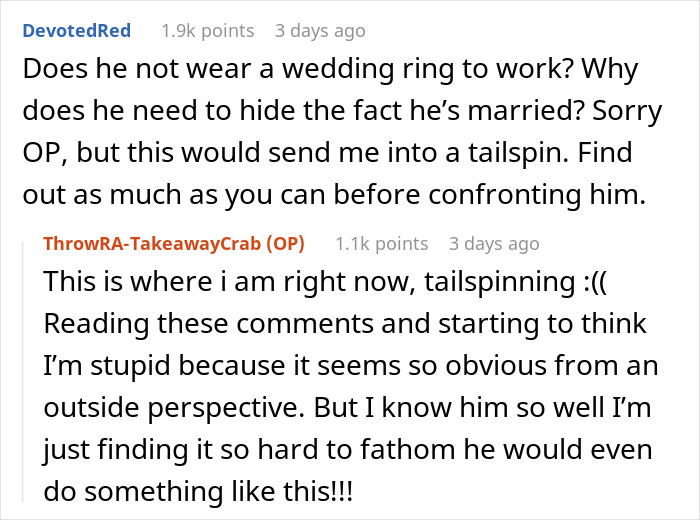 Husband Lies To Coworkers For 3 Years, Is Lost For Words When Wife Finds Out Husband Lies To Coworkers For 3 Years, Is Lost For Words When Wife Finds Out