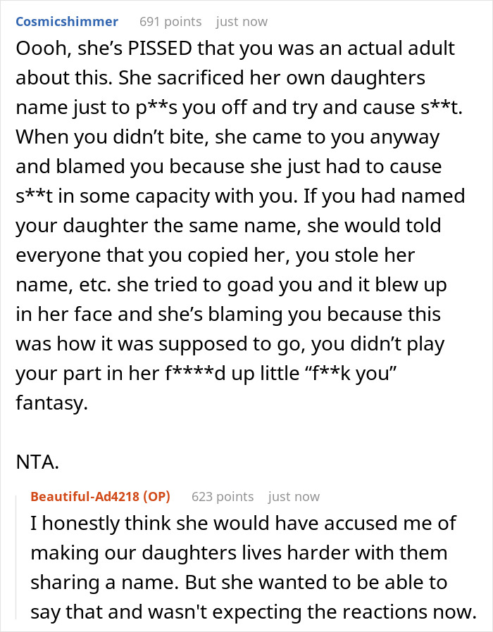 Woman’s Dream Baby Name Gets Lifted By SIL So She Just Picks Another One To SIL’s Rage And Dismay Woman’s Dream Baby Name Gets Lifted By SIL So She Just Picks Another One To SIL’s Rage And Dismay