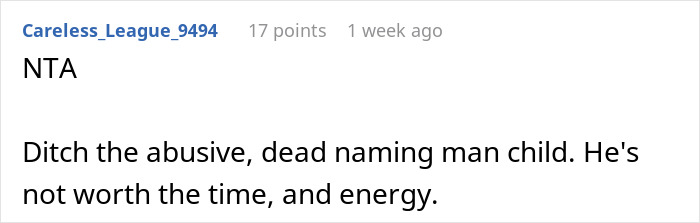 Lady Changes Birth Name At 22 To Forget The Past, BF Finds Out And Starts Using It, She Dumps Him Lady Changes Birth Name At 22 To Forget The Past, BF Finds Out And Starts Using It, She Dumps Him