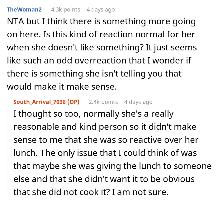 Woman Cooks For Her SIL Every Day, Gets Complaints About The Meals Being Too &ldquo;Bourgeois&rdquo;