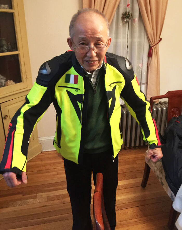 Grandpa Asked If He Can Try It Out