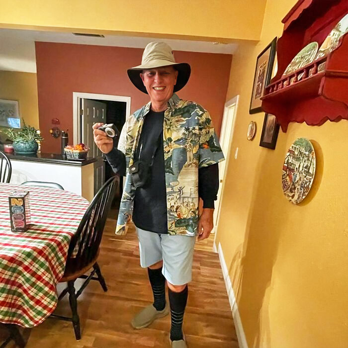 Pretending To Be In A Warm Tropical Place